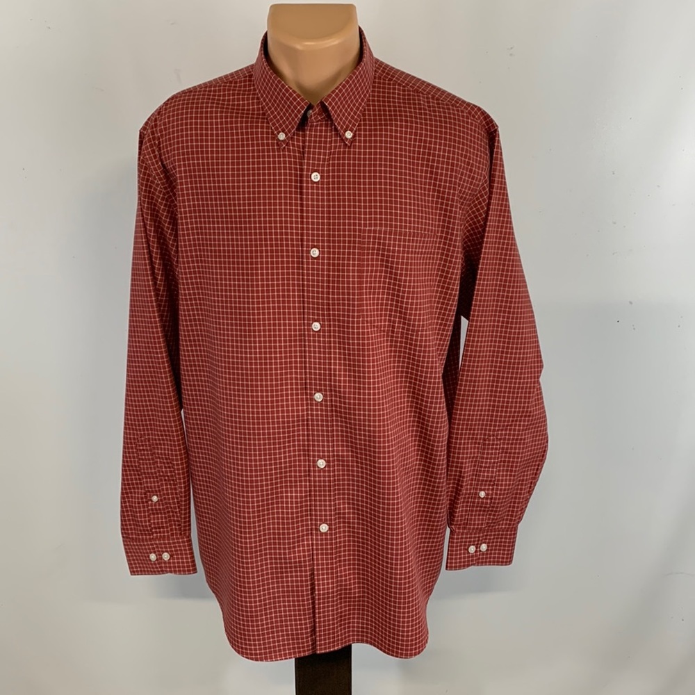 L.L. Bean long sleeve button down collar shirt.  L